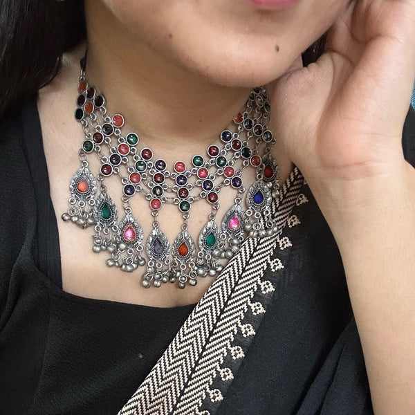 Aadya Jewellery Set Jewels and Stones India