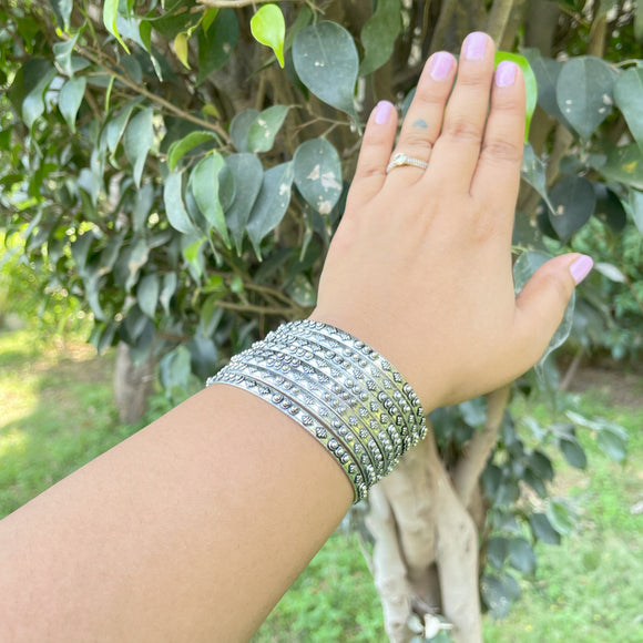 Silver Bangles