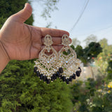 Rubaani Earrings (Black)