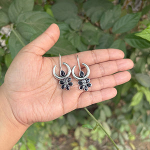 Moon Stud Earrings (8 colors)