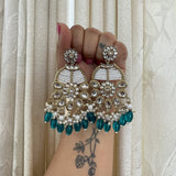 Ethnic Pearl Chandbalis (9 colors)