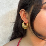 Chunky Hoops (Anti-tarnish)