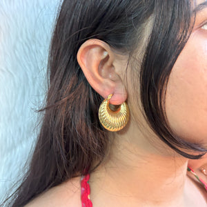 Chunky Hoops (Anti-tarnish)