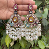 Multicolor Ethnic Earrings