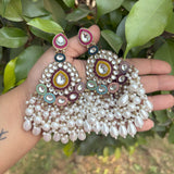 Multicolor Ethnic Earrings