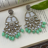 Ethnic Pearl Chandbalis (9 colors)