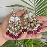 Ethnic Pearl Chandbalis (9 colors)