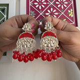 Nirman beaded Earrings ( 6 colors)