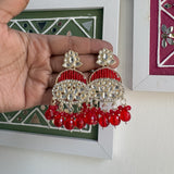 Nirman beaded Earrings ( 6 colors)