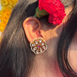 Zara Kundan Studs