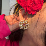 Zara Kundan Studs