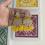 Nirman beaded Earrings ( 6 colors)