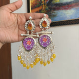 Floral Rohini Earrings ( 5 colors)