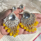 Ethnic color Bead Earrings ( 7 colors)