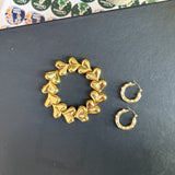 Bangle and Hoop Combo (Anti-tarnish)